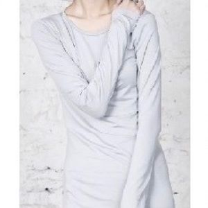 Ovate Spring 2015 Jersey Mini Dress - Fog - Large
